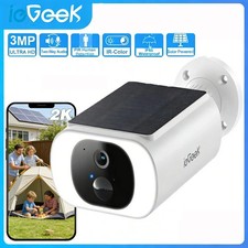 ieGeek Kabellose WLAN Überwachungskamera Aussen Solar/Akku Kamera IP65 Ohne ABO
