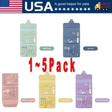 16 Pcs Stainless Steel Nail Clippers Set Manicure Kit Ingrown Toenail Clipper US