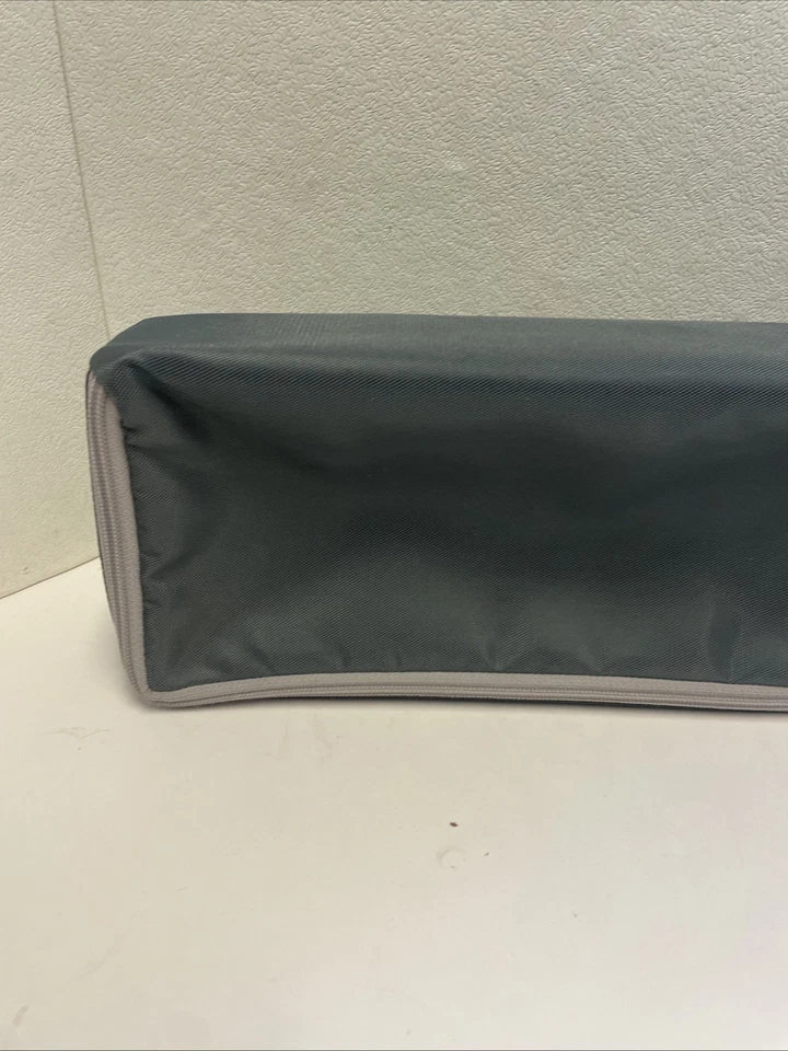 Case Logic 15 Cassette Tape Storage Carry Holder Navy Blue Gray Hard Padded - Image 3 of 4