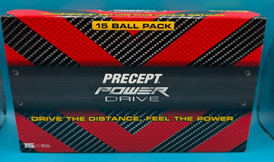 Bridgestone Precept PowerDrive Golf Balls White (15 Pack)