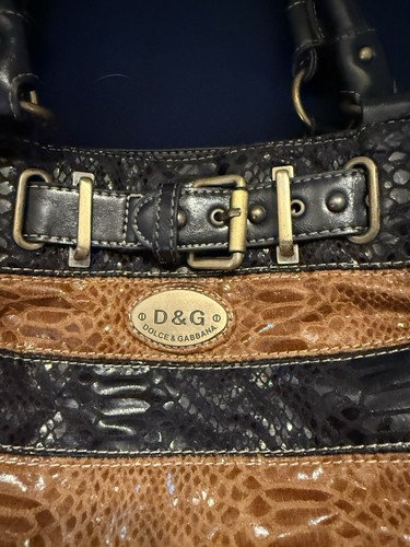Dolce & Gabbana Tasche schwarz und braun - Bild 14 von 18