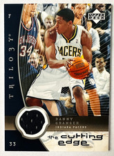 2005-06 Upper Deck Trilogy Danny Granger Jersey RC Cutting Edge Pacers Rookie!