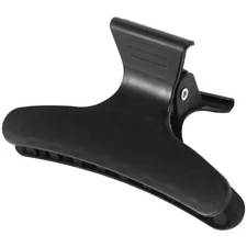 12 Black Hairdressing hairdressers Butterfly Hair Claw Salon Section Clip9598