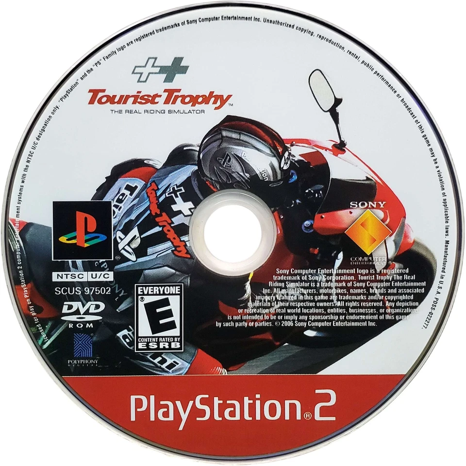 Tourist Trophy Greatest Hits - Sony Playstation 2 PS2 impecable probado auténtico Foto 3 de 4