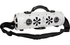 BAZOOKA BPB16-G3-BAT PARTY BAR MINI SOUNDBAR SPEAKER WHITE w/ REMOVABLE TRIPOD