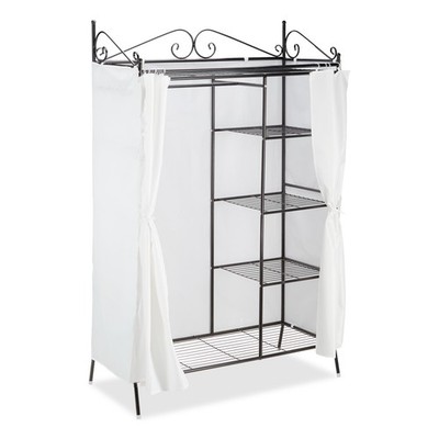 Metall garderobe country Flurgarderobe Freistehender Kleiderschrank 9 kg
