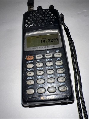 Icom IC-R10 コミュニケーション受信機#Y975 ICOM IC-R10 Handheld Receiver for AM/FM/LSB/USB/CW Very Nice 30