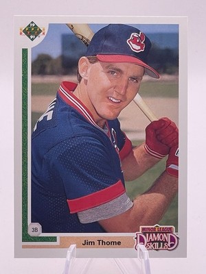1991 Upper Deck Final Edition #17F - Jim Thome - Cleveland Indians Rookie NM