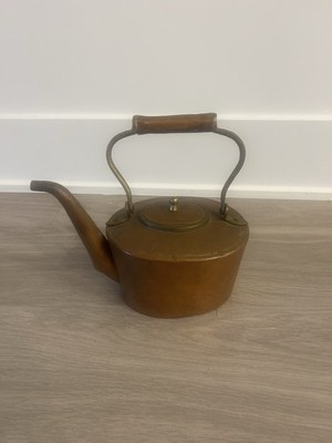 Soundry Handcrafted Copper Teapot From India