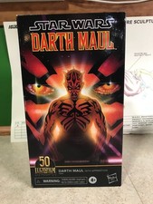 Star Wars Black Series 6  Figure NIB - 50th Darth Maul Sith Apprentice F2814