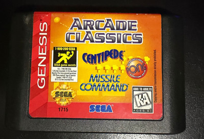 Arcade Classics - Sega Genesis - Acceptable Condition