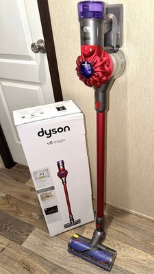 Dyson V8 Origin Stick Vacuum Cleaner - Gray/Purple/Red (400493-01