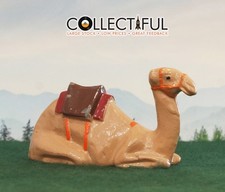 LEAD SEATED CAMEL - BRITISH CAMEL CORP - TOY SOLDIER FIGURE BRITAINS SIZE   697