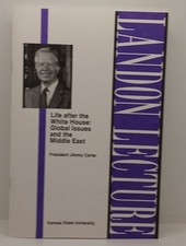 Jimmy Carter Landon Lecture Signed Program