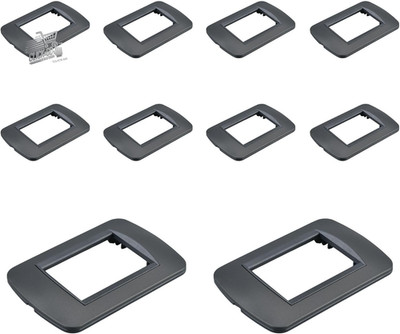 10 3 Seater Plates Compatible Bticino Living Light Dark Steel 503 MBL Series