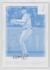2016 Panini Donruss Test Proof Cyan 37/49 Xander Bogaerts #69 0b0