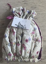 Floral Hand-made Insulated Fabric Teapot Cozy for Std. Teapot w/Instr. Tag New!