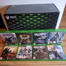 Microsoft Xbox Series x 1TB Black Console Boxed - Comes with 8 Games