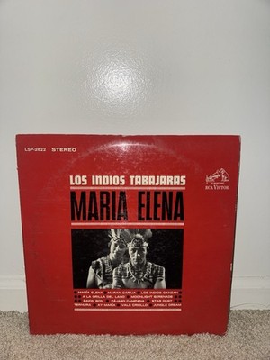 Los Indios Tabajaras - Maria Elena - MONO LPM 2822 Vinyl Record LP RARE!