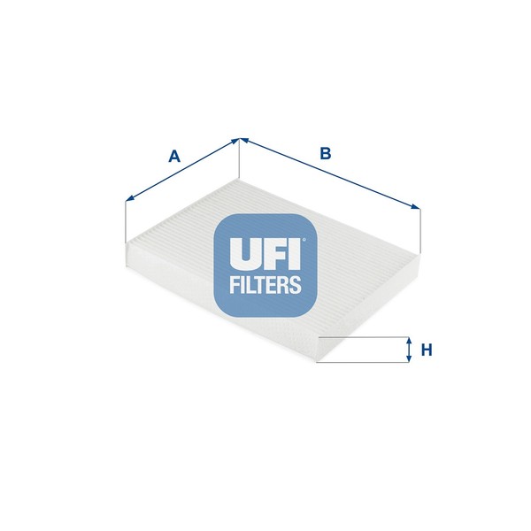 UFI Innenraumfilter 53.273.00 Partikelfilter FüR PS Soul KIA 2 Crdi 128 136 Cvvt-image