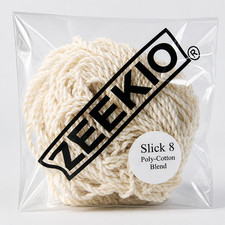 Zeekio Slick 8 Yo-Yo Strings 10 pack - White 50/50 Cotton/Polyester