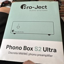 Pro-Ject Phono Box S2 Ultra MM/MC Preamplifier Boxed Mint
