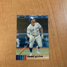 2020 Topps Stadium Club - Randal Grichuk - #81 Black Foil Parallel BLUE JAYS