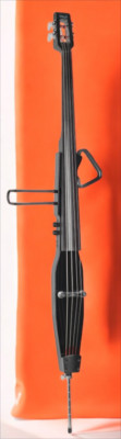 Stagg EDB 3/4 Electric Upright Fretless Double Bass Black & Gig Bag