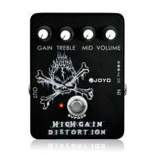 JOYO High Gain Distortion Guitar Pedal from Crunch to Heavy Metal (Open Box)