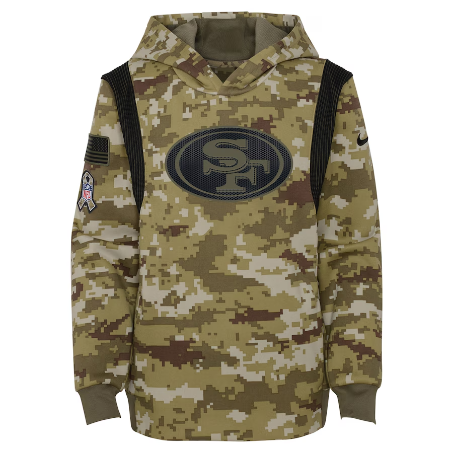 2022 Men's Nike NFL SF 49ers Salute to Service Hoodie  [NKQ6-10P5-A2T-KLF/Sizes]