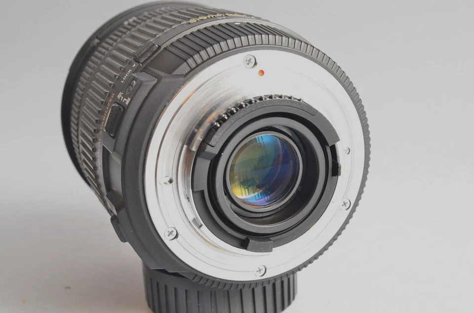 Objective Zoom Sigma 17-70mm F/2.8-4 Dc Macro HSM Lens Box Hood Nikon Perfect - Image 4 of 4