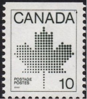 OOS] Canada #SG1034v MNH 1982 1982 Maple Leaf Definitives [944i