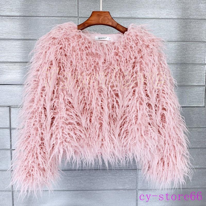 Women's Faux Fox Fur Coat - Short Style, Korean Version, Tie Design, Thick and Versatile main image 0