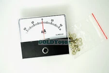 100pcs Panel Meter SD-670-1-50(DC±50uA) 60x70mm DC ± 50uA Class 2.0 Center=0
