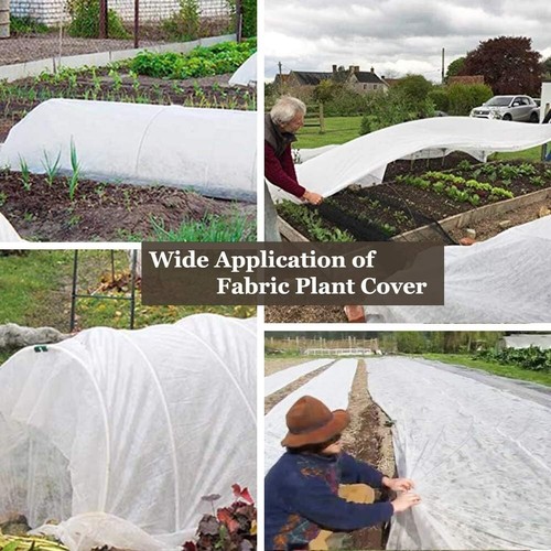 Cobertores Para Plantas 10 Ft x 30 Ft, 0.9 Oz Proteccion Contra Heladas, NEW US. - Picture 7 of 8