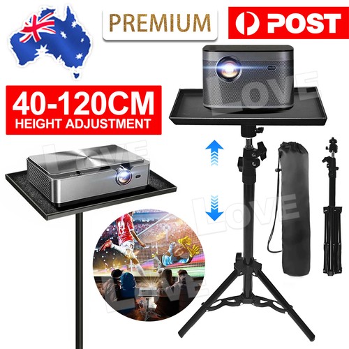 Adjustable Laptop DVD Projector Tripod Stand Floor Laptop Stand Holder With Tray