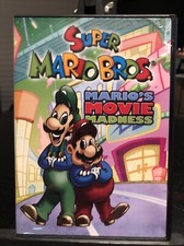 Super Mario Bros Marios Movie Madness (DVD 2004) Nintendo DIC NCircle HTF OOP
