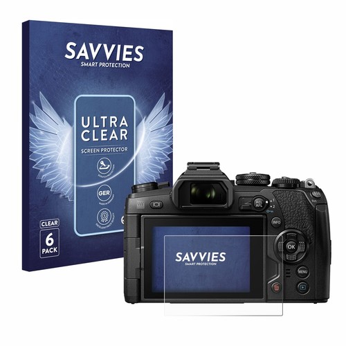 Pack De 3 Protecteurs D'écran AtFoliX FX-Clear Pour Olympus E-M1 Mark II - Anti-rayures, Réutilisables, Fabriqué En Allemagne
