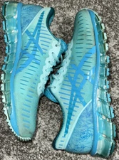 Asics Gel-Quantum 360 Women’s Running Training Shoes T5J6N Teal Blue Size 8.5