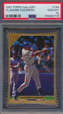 1997 Topps Gallery Vladimir Guerrero #144 HOF Montreal Expos PSA 10 Gem Mint