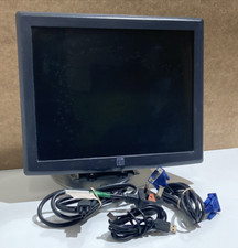 Elo ET1515L-8CEC-1-GY-G 15inch touchscreen monitor + stand + cables