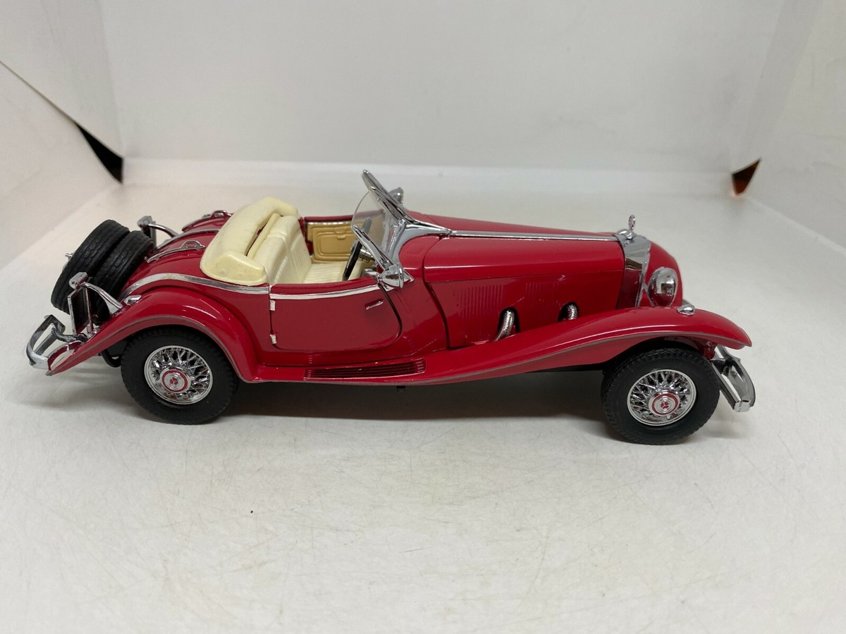 Franklin Mint 1:24 Mercedes 500K Special Roadster Red Boxed | eBay