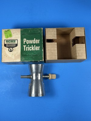 RCBS Precisioneered Reloading Equip. Powder Trickler  In Original Box Part 09094