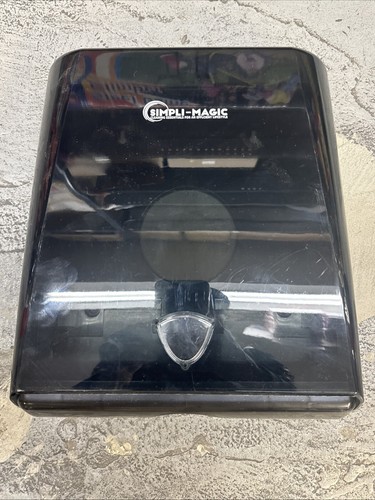 Simpli-Magic 79274 handelsüblicher Papierhandtuchspender, schwarz BRANDNEU!!! - Bild 1 von 3