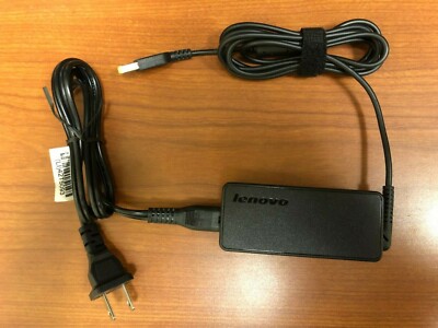 Genuine Lenovo 45W 20V 2.25A AC Adapter ADLX45NCC3A ADLX45NCC2A with Power Cord