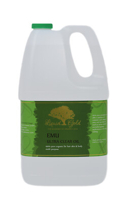 Premium Ultra Clear Emu Oil Pure & Organic for Skin Hair and Health Body Fresh