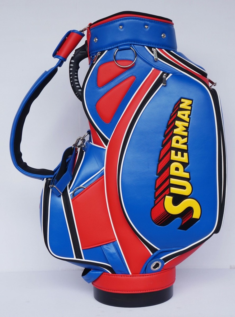 SUPERMAN GOLF BAG -Fully Customized with your name, your logo