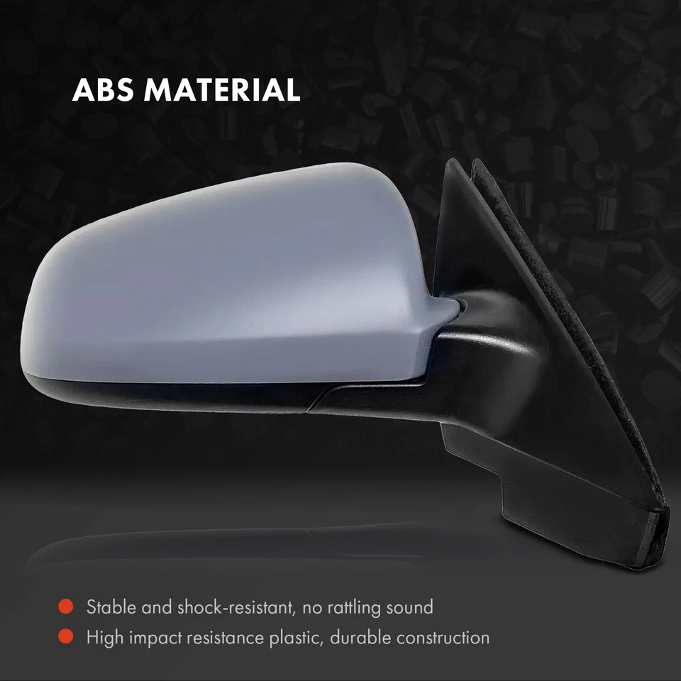 2x Power Mirror w/ Auto-Dimming Heated Power Fold for Audi A3 Quattro 2011-2013 - Image 3 of 4