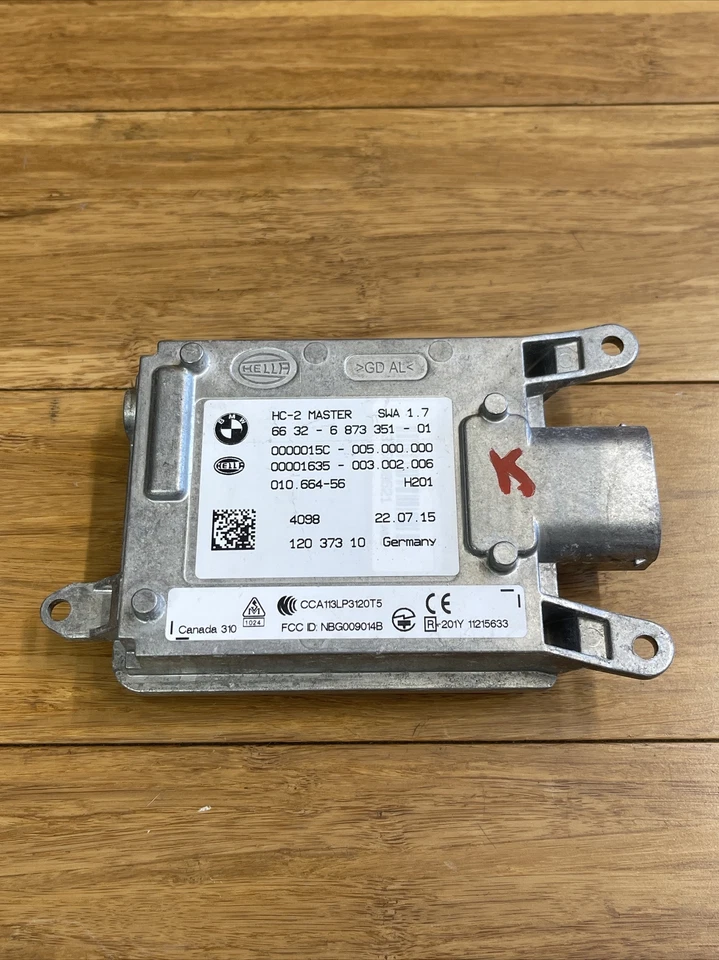 OEM 2009-2019 BMW X3 F25 X4 F26 X5 F15 X6 F16 Sensor de advertencia de cambio de carril maestro Foto 2 de 4