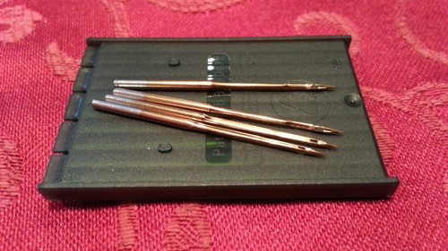 Groz-Beckert Needles 16x257, 1738, DBx1, GEBEDUR Titanium Pick Size 10,14,16 - Picture 2 of 14
